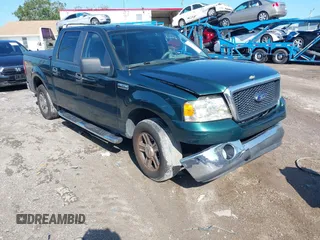 2007 Ford F-150 XLT with VIN 1FTPW12V07FB19069, listed as a IAAI auction lot 42538585 with 150,236 mi miles and . Bid and sale history available at DreamBid. Image 1.