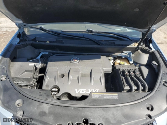 2013 Cadillac SRX Luxury Collection with VIN 3GYFNGE37DS553812, listed as a Copart auction lot 52282805 with 104,658 mi miles and Salvage Title. Bid and sale history available at carsss.com. Image 12.