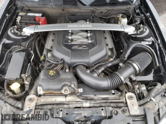 2013 Ford Mustang GT with VIN 1ZVBP8CF0D5206704, listed as a Copart auction lot 82353494 with 118,303 mi miles and Salvage title. Bid and sale history available at DreamBid. Image 11.
