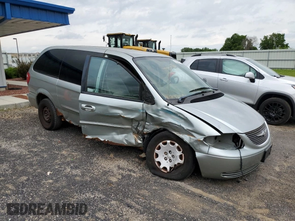 2003 Chrysler Town & Country with VIN 2C8GP24R73R325364, listed as a Copart auction lot 58424374 with Not Provided miles and Non Repairable. Bid and sale history available at DreamBid. Image 4.