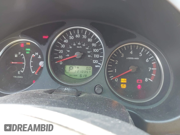 2006 Subaru Forester X с VIN JF1SG65616H723022, выставлен на аукционе IAAI как лот 40671088 с пробегом 210 357 миль миль и . История ставок и продаж доступна на DreamBid. Изображение 7.