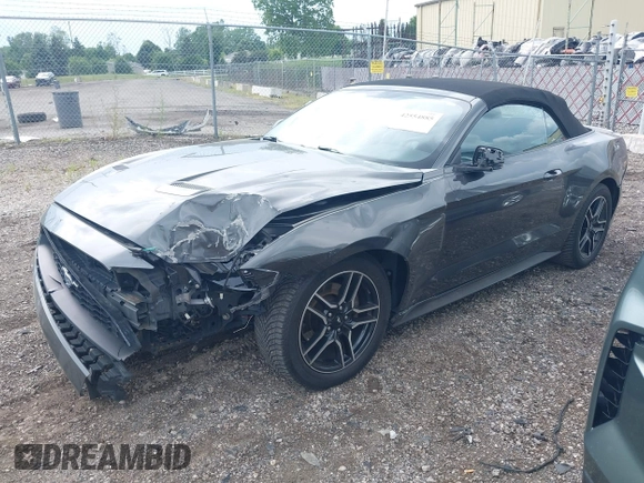 2018 Ford Mustang EcoBoost Premium with VIN 1FATP8UH4J5167267, listed as a IAAI auction lot 42554885 with 136,967 mi miles and . Bid and sale history available at DreamBid. Image 2.