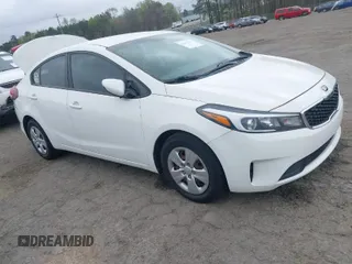 2018 Kia Forte LX with VIN 3KPFK4A78JE243751, listed as a IAAI auction lot 41907111 with 101,729 mi miles. Bid and sale history available at carsss.com. Image 1.