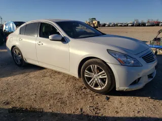 2011 Infiniti G25 Journey with VIN JN1DV6AP0BM830929, listed as a Copart auction lot 87077624 with Not Provided miles and Salvage Title. Bid and sale history available at DreamBid. Image 4.