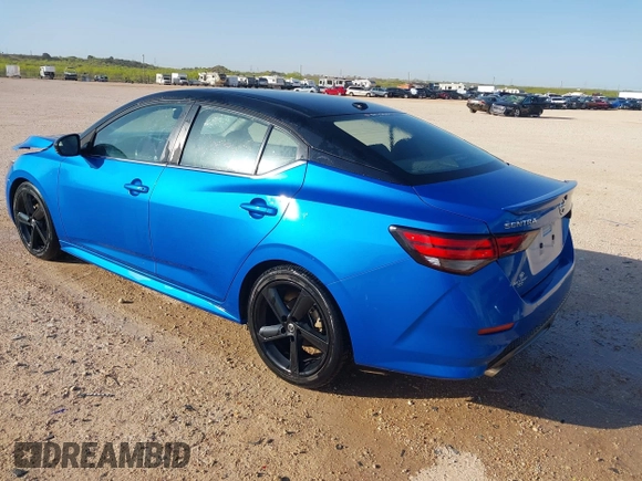 2021 Nissan Sentra SR with VIN 3N1AB8DV3MY227846, listed as a IAAI auction lot 41979794 with 54,637 mi miles and . Bid and sale history available at DreamBid. Image 3.