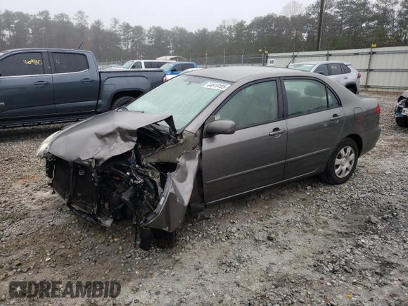 2006 Toyota Corolla CE with VIN 1NXBR30E36Z569949, listed as a Copart auction lot 44819185 with Not Provided miles and Salvage Title. Bid and sale history available at DreamBid. Image 1.