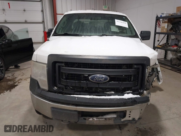 2014 Ford F-150 XL with VIN 1FTFX1EF6EFA29628, listed as a IAAI auction lot 41298438 with 343,733 mi miles. Bid and sale history available at carsss.com. Image 12.