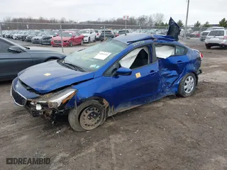 2017 Kia Forte LX with VIN 3KPFK4A75HE054470, listed as a IAAI auction lot 41891526 with 120,000 mi miles. Bid and sale history available at carsss.com. Image 17.