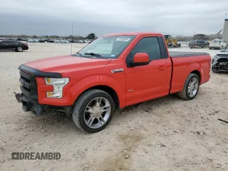 2016 Ford F-150 XL with VIN 1FTMF1CP6GKE42312, listed as a Copart auction lot 42895885 with 129,999 mi miles and Salvage Title. Bid and sale history available at carsss.com. Image 1.
