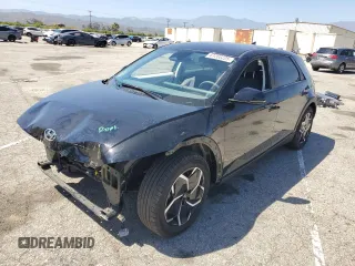 2024 Hyundai Ioniq 5 SEL with VIN KM8KN4DE0RU276381, listed as a Copart auction lot 61262225 with 12,498 mi miles and Salvage title. Bid and sale history available at DreamBid. Image 1.