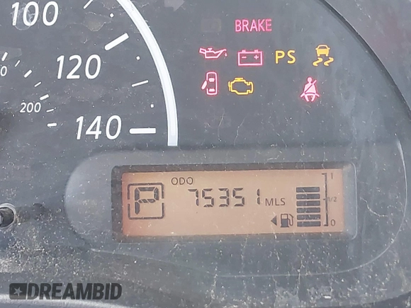 2016 Nissan Versa SV with VIN 3N1CN7AP3GL855973, listed as a IAAI auction lot 41993552 with 75,351 mi miles. Bid and sale history available at carsss.com. Image 15.