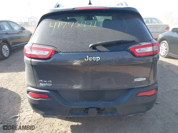 2018 Jeep Cherokee Latitude Plus with VIN 1C4PJMLX9JD508277, listed as a IAAI auction lot 41775471 with 84,375 mi miles. Bid and sale history available at carsss.com. Image 16.