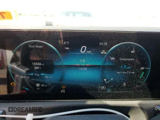 2021 Mercedes-Benz CLA with VIN W1K5J4HB8MN200073, listed as a Copart auction lot 51087333 with 15,538 mi miles. Bid and sale history available at carsss.com. Image 9.