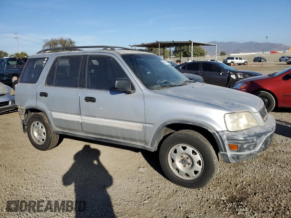 2000 Honda CR-V LX with VIN JHLRD1741YC030308, listed as a Copart auction lot 84634014 with 254,772 mi miles and Salvage Title. Bid and sale history available at carsss.com. Image 4.