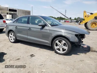 2018 Audi A3 Sedan Premium with VIN WAUB8GFFXJ1066988, listed as a Copart auction lot 56528254 with 50,991 mi miles and Salvage Title. Bid and sale history available at carsss.com. Image 4.
