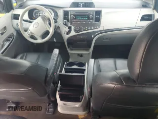 2013 Toyota Sienna SE with VIN 5TDXK3DC5DS332680, listed as a Copart auction lot 62996265 with 185,332 mi miles and Clean title. Bid and sale history available at DreamBid. Image 8.
