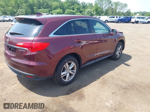 2013 Acura RDX with VIN 5J8TB4H38DL009600, listed as a IAAI auction lot 42536978 with 172,305 mi miles and . Bid and sale history available at DreamBid. Image 4.
