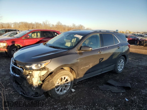 2018 Chevrolet Equinox LT with VIN 3GNAXSEV1JL110230, listed as a Copart auction lot 43419175 with 145,525 mi miles and Salvage Title. Bid and sale history available at carsss.com. Image 1.