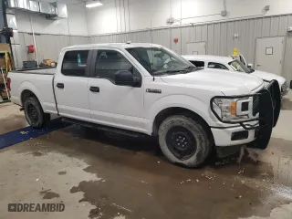 2019 Ford F-150 XL with VIN 1FTFW1E57KKF17645, listed as a Copart auction lot 45751145 with 92,136 mi miles and Clean Title. Bid and sale history available at carsss.com. Image 4.