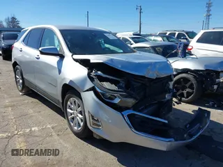 2020 Chevrolet Equinox LT z VIN 3GNAXKEV3LL193551, wystawiony jako IAAI lot #41564770 z przebiegiem 51 259 mil mil oraz . Historia ofert i sprzedaży dostępna na DreamBid. Obrazek 1.