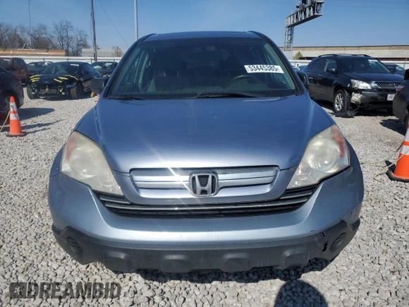 2008 Honda CR-V EX with VIN 5J6RE48528L020318, listed as a Copart auction lot 53445385 with 394,451 mi miles and Salvage Title. Bid and sale history available at carsss.com. Image 5.