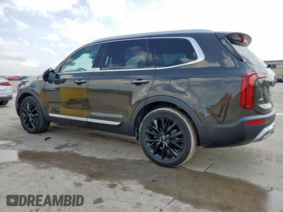 2021 Kia Telluride SX with VIN 5XYP5DHC4MG168181, listed as a Copart auction lot 58968875 with 28,962 mi miles and Salvage title. Bid and sale history available at DreamBid. Image 2.