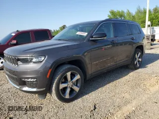 2021 Jeep Grand Cherokee Limited z VIN 1C4RJKBG9M8163487, wystawiony jako Copart lot #53534005 z przebiegiem 60 982 mil mil oraz Szkoda całkowita • Salvage title. Historia ofert i sprzedaży dostępna na DreamBid. Obrazek 1.