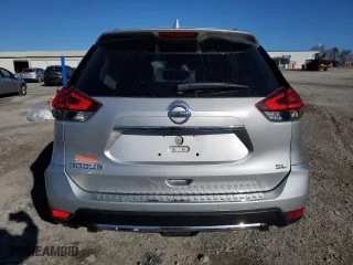 2017 Nissan Rogue SL with VIN JN8AT2MT6HW406664, listed as a Copart auction lot 49605335 with 81,081 mi miles and Salvage Title. Bid and sale history available at carsss.com. Image 6.