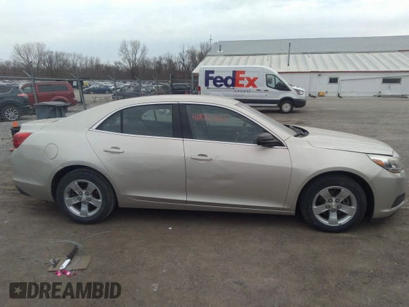 2015 Chevrolet Malibu LS with VIN 1G11A5SL5FF117190, listed as a IAAI auction lot 41830585 with 128,937 mi miles and . Bid and sale history available at DreamBid. Image 13.