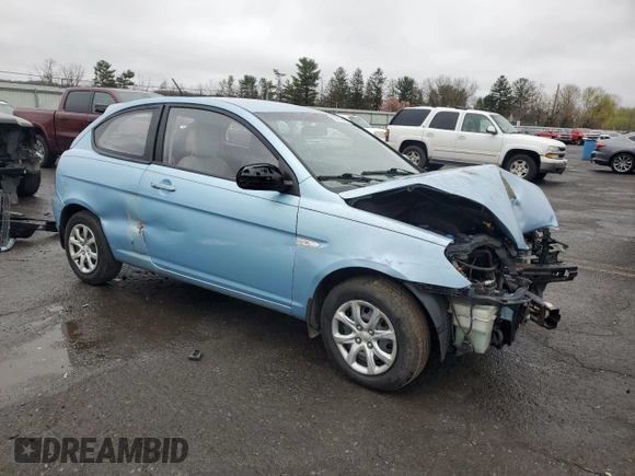 2011 Hyundai Accent GS z VIN KMHCM3AC7BU201140, wystawiony jako Copart lot #52757065 z przebiegiem Nie podano mil oraz Szkoda całkowita • Salvage title. Historia ofert i sprzedaży dostępna na DreamBid. Obrazek 4.
