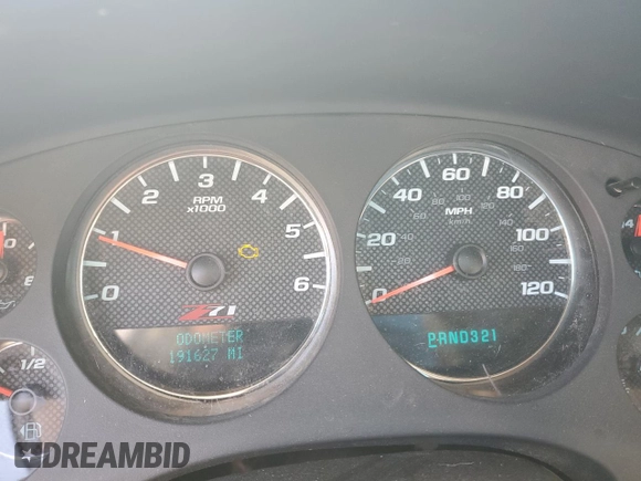 2008 Chevrolet Avalanche LT w/3LT with VIN 3GNFK12398G284843, listed as a Copart auction lot 83497794 with 191,627 mi miles and Salvage Title. Bid and sale history available at carsss.com. Image 9.