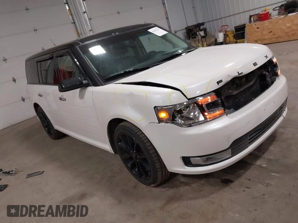 2016 Ford Flex SEL with VIN 2FMHK6C83GBA14304, listed as a IAAI auction lot 41851515 with 105,378 mi miles. Bid and sale history available at carsss.com. Image 1.