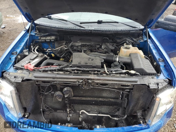 2010 Ford F-150 XL z VIN 1FTEX1EW9AFD85903, wystawiony jako Copart lot #57045945 z przebiegiem 97 056 mil mil oraz Szkoda całkowita • Salvage title. Historia ofert i sprzedaży dostępna na DreamBid. Obrazek 11.