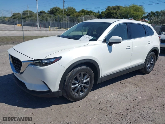 2020 Mazda CX-9 Touring with VIN JM3TCACY6L0403584, listed as a IAAI auction lot 41784589 with 55,328 mi miles. Bid and sale history available at carsss.com. Image 17.