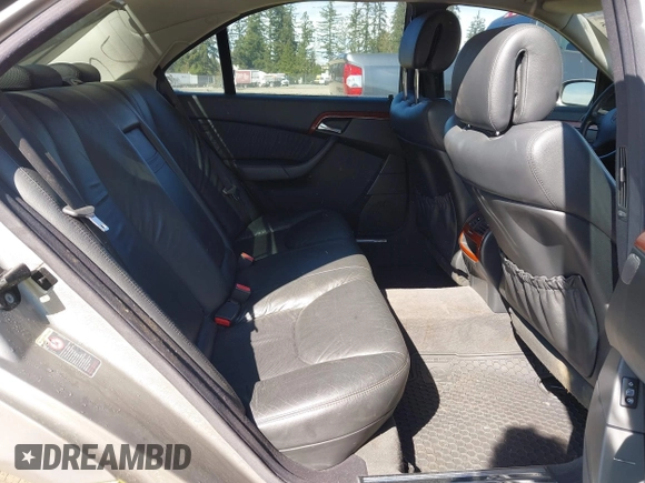 2003 Mercedes-Benz S-Class 4.3L with VIN WDBNG70J23A336796, listed as a IAAI auction lot 41896565 with 259,164 mi miles. Bid and sale history available at carsss.com. Image 8.