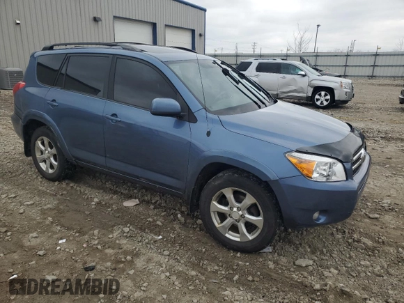 2007 Toyota RAV4 Limited with VIN JTMBK31V576017396, listed as a Copart auction lot 51893275 with 195,753 mi miles and Clean Title. Bid and sale history available at carsss.com. Image 4.