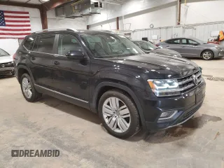 2019 Volkswagen Atlas SEL with VIN 1V2MR2CA1KC624123, listed as a Copart auction lot 50326895 with 89,234 mi miles and Salvage title. Bid and sale history available at DreamBid. Image 4.