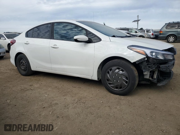 2017 Kia Forte LX with VIN 3KPFK4A70HE131732, listed as a Copart auction lot 46348735 with 155,165 mi miles and Salvage Title. Bid and sale history available at carsss.com. Image 4.