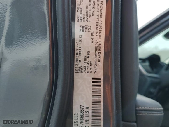 2022 Jeep Grand Cherokee L Limited with VIN 1C4RJJBG7N8608577, listed as a Copart auction lot 46044615 with 26,185 mi miles and Salvage Title. Bid and sale history available at carsss.com. Image 14.