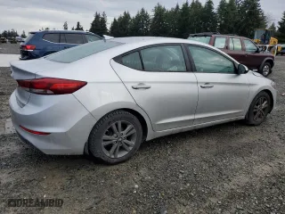 2017 Hyundai Elantra SE with VIN 5NPD84LF6HH210859, listed as a Copart auction lot 50813935 with 81,486 mi miles and Salvage Title. Bid and sale history available at carsss.com. Image 3.
