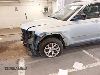 2021 Jeep Grand Cherokee Limited with VIN 1C4RJKBG2M8121372, listed as a IAAI auction lot 41808503 with 59,668 mi miles and . Bid and sale history available at DreamBid. Image 6.