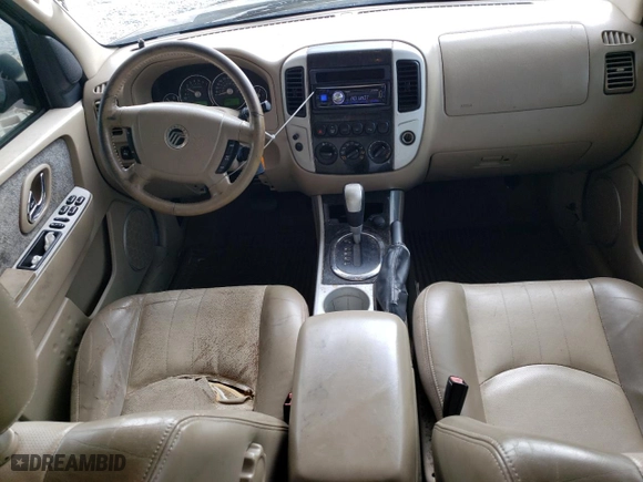 2007 Mercury Mariner with VIN 4M2CU39H97KJ03132, listed as a Copart auction lot 61134654 with 263,005 mi miles and Salvage Title. Bid and sale history available at carsss.com. Image 8.