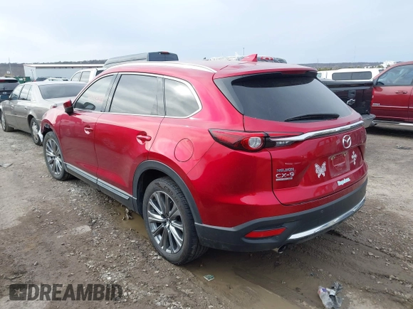 2021 Mazda CX-9 Signature with VIN JM3TCBEY0M0502938, listed as a IAAI auction lot 41734208 with 59,375 mi miles and . Bid and sale history available at carsss.com. Image 3.