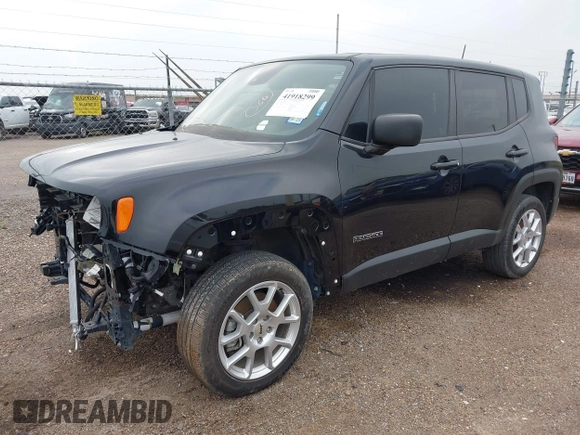 2023 Jeep Renegade Latitude z VIN ZACNJDB18PPP16162, wystawiony jako IAAI lot #41918299 z przebiegiem 10 608 mil mil oraz . Historia ofert i sprzedaży dostępna na DreamBid. Obrazek 18.