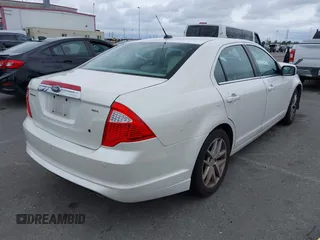 2011 Ford Fusion SEL with VIN 3FAHP0JA6BR298200, listed as a IAAI auction lot 41714463 with 131,391 mi miles. Bid and sale history available at carsss.com. Image 4.