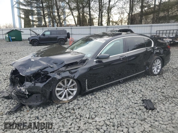 2020 BMW 7 Series 740i xDrive with VIN WBA7T4C01LGF97390, listed as a Copart auction lot 47639165 with Not provided miles and Salvage title. Bid and sale history available at DreamBid. Image 1.