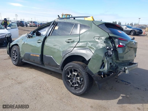 2025 Subaru Crosstrek Wilderness with VIN 4S4GUHU66S3701431, listed as a IAAI auction lot 41725825 with 1 mi miles. Bid and sale history available at carsss.com. Image 3.