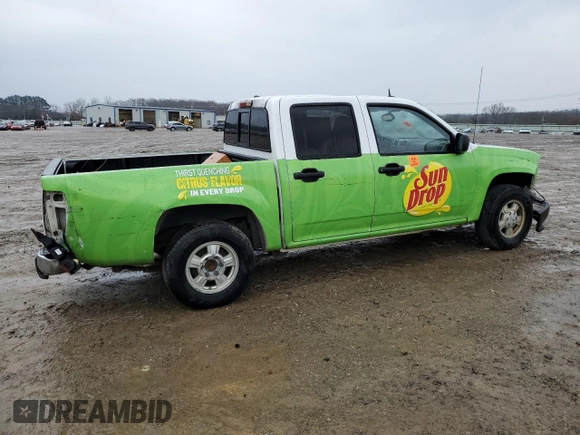 2008 GMC Canyon SLE1 with VIN 1GTCS13E888131095, listed as a Copart auction lot 85530794 with 0 mi miles and Salvage Title. Bid and sale history available at carsss.com. Image 3.
