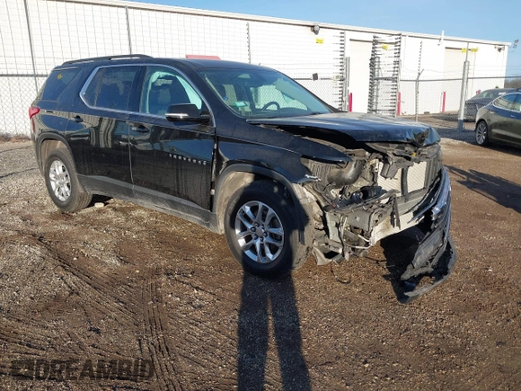 2020 Chevrolet Traverse LT Cloth with VIN 1GNEVGKW7LJ151635, listed as a IAAI auction lot 41425315 with 29,672 mi miles. Bid and sale history available at carsss.com. Image 1.