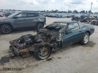 1994 Chevrolet Corvette with VIN 1G1YY22P4R5100564, listed as a Copart auction lot 72007464 with 0 mi miles and Salvage Title. Bid and sale history available at carsss.com. Image 1.